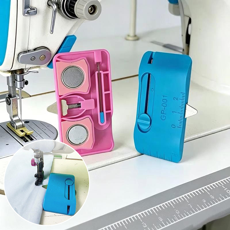 Sewing Gauge Ruler - مسار خياطة مغناطيسي قابل للتعديل بدون