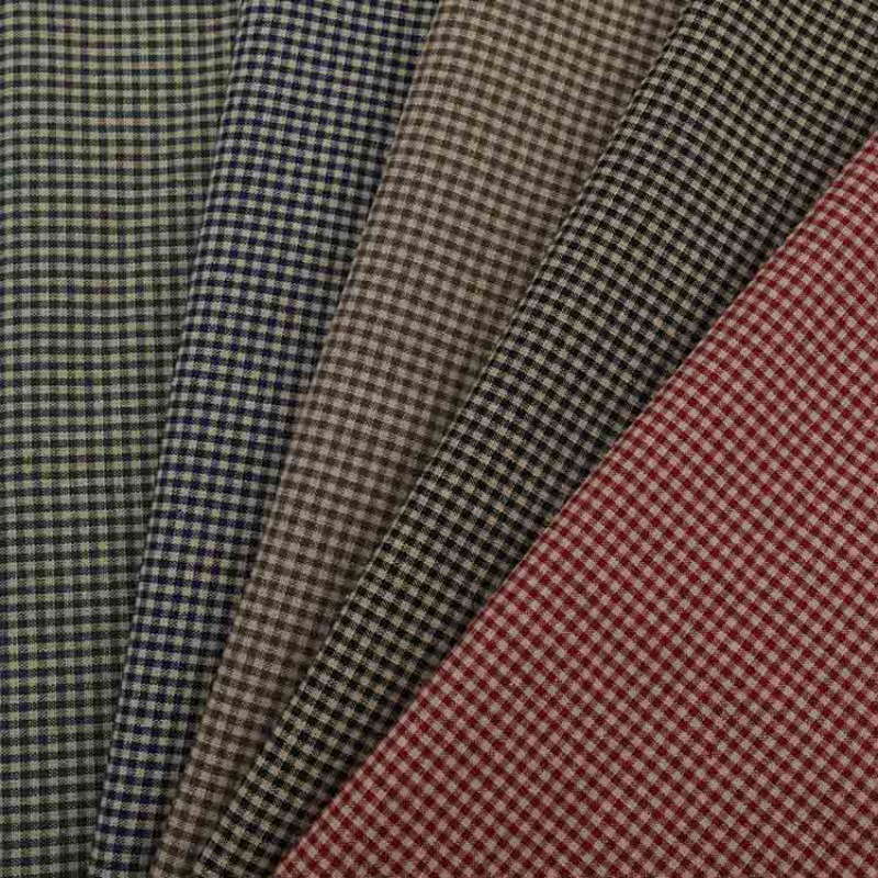 قماش قطني خالص مغسول بنقشة مرب - مراجعة Vintage Sewing Textile وسعره